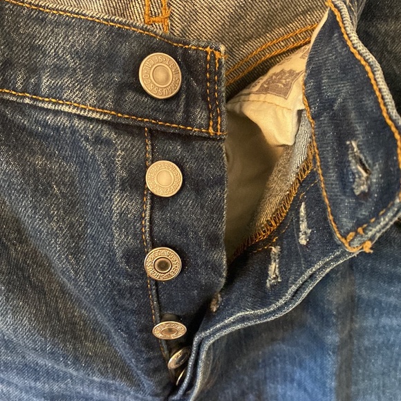 Levi’s 501 blue jeans - Picture 4 of 5